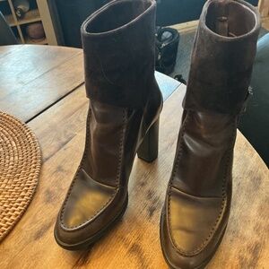 Beautiful leather and suede Boots